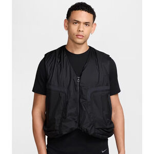 Nike Tech Men's Woven Size XL Vest Black HM4262-010 NWT